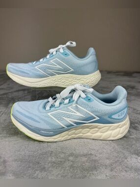 New Balance 680 v8 Shoes Womens Size 7 Blue Fresh Foam